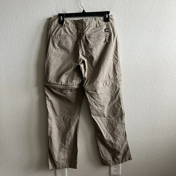 The North Face Women's Rainier Khaki Convertible Pants Size S Style ASXQ - Picture 8 of 12